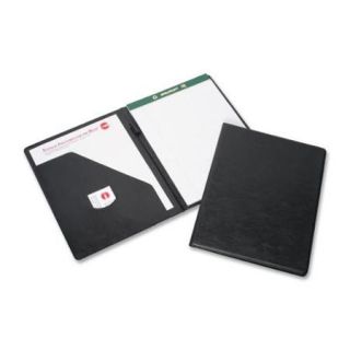Skilcraft Economy Note Pad Binder   Letter   8.5" X 11"   1 Each   Black (NSN4840004)