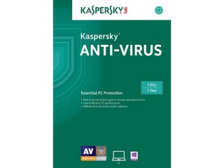 Kaspersky Anti Virus 2015 3 User   Download