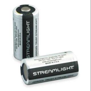 STREAMLIGHT 85177 Battery, 123, Lithium, 3V, PK 12