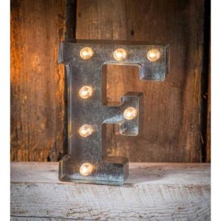 Light Up Marquee Letter F
