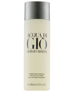 Giorgio Armani Acqua di Gio Hair/Body Shampoo Pour Homme, 6.7 fl oz