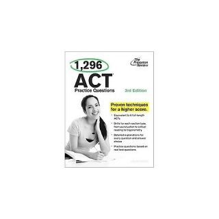 1,296 ACT Practice Questions (Paperback)