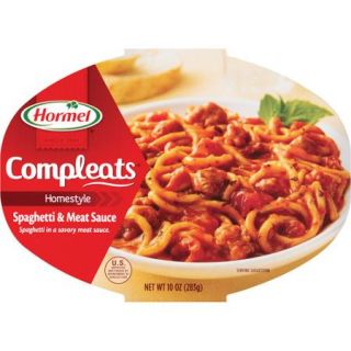 Hormel Spaghetti W/Meat Sauce Compleats Microwave Bowls, 10 oz