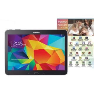 Samsung 10.1 in. Galaxy Tab 4 with 16GB Memory and Home App Suite Deluxe   Black SM T530NYKA 2X KIT