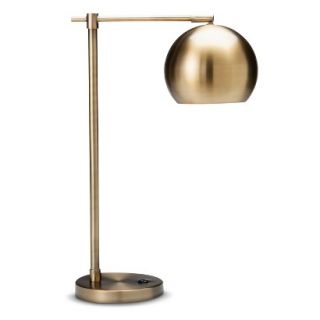 Threshold™ Gold Task Lamp (Includes CFL Bulb)