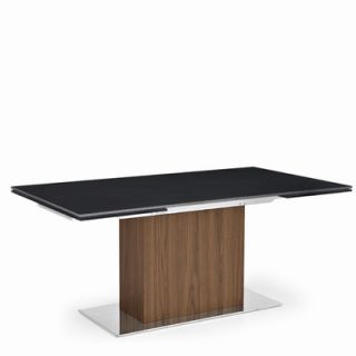 Calligaris Park Glass Adjustable Extension Dining Table