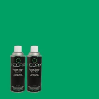 Hedrix 11 oz. Match of S G 460 Mint Sprig Gloss Custom Spray Paint (2 Pack) G02 S G 460