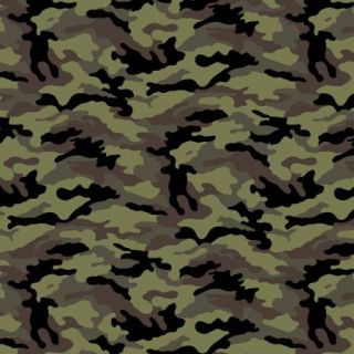 David Textiles "Camouflage" Fabric by the Yard, 44"W