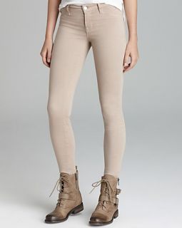 J Brand Jeans   Luxe Sateen 485 Mid Rise Super Skinny in Travertine