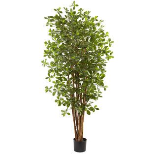 Nearly Natural 6’ Black Olive Silk Tree   Home   Home Decor