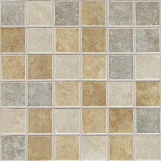 Daltile Island Harbor Sea Oats Blend 12 in. x 12 in. x 6 mm Ceramic Mosaic Floor and Wall Tile IH9622HD1P2