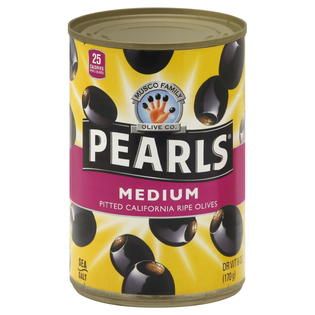 Black  Pearls Olives, Pitted California Ripe, Medium, 6 oz (170 g)