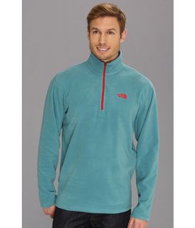 the north face tka 100 microvelour glacier 1 4 zip storm blue
