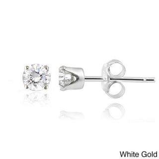 14k Gold Diamond 1/4ct TDW Round Stud Earrings (G H I2 I3)   15611696