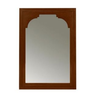 Porcher Savina 34 in. L x 24 in. W Framed Wall Mirror in Cherry DISCONTINUED 85930 00.631