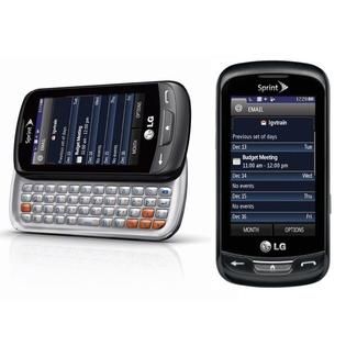 LG Rumor Reflex LN272 Sprint CDMA Slider Cell Phone   Grey