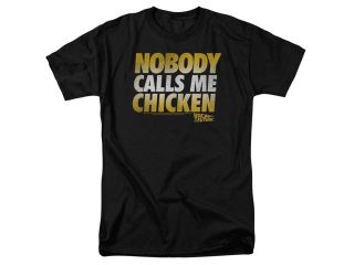 Back To The Future Chicken Mens Short Sleeve Shirt 