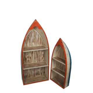 Piece Coastal Wooden Boat Wall Decor Set by Privilege