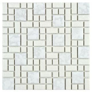Somertile Academy White Floor and Wall Tile (Case of 10)  