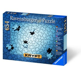 Ravensburger Krypt Blank Puzzle Challenge: 654 Pcs   Toys & Games