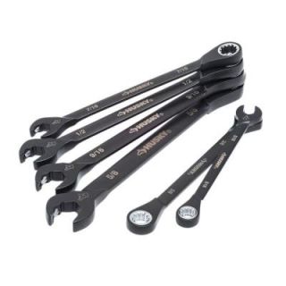 Husky 100 Position Double Ratcheting Wrench Set, SAE (6 Pieces) H100DRW6PCSAE