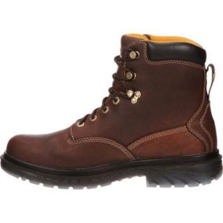 Mens Georgia Boot GBOT055 6in Zero Drag Steel Toe Brown Full Grain