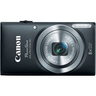 Canon  16.0 Megapixel PowerShot ELPH 115 IS Digital Camera   Black
