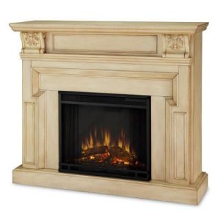 Real Flame Kristine 46 in. Electric Fireplace in Antique White DISCONTINUED 9500E AW