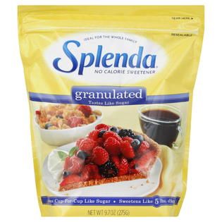 Splenda Sweetener, No Calorie, Granulated, 9.7 oz (275 g)   Food