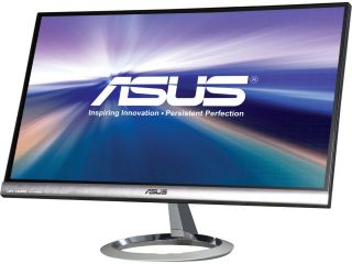 Refurbished: ASUS MX239H Silver / Black 23" 5ms (GTG) HDMI Widescreen LED Backlight LCD Monitor, IPS Panel 250 cd/m2 80,000,000:1 Built in Speakers