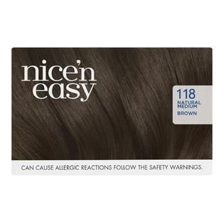 Clairol  Nice n Easy Hair Color, Natural Medium Brown (118)