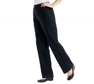 Denim & Co. How Fitting! Tummy Slimming Trouser Jeans —