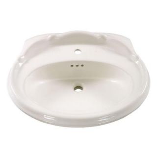 American Standard Reminiscence 5 1/4 in. Pedestal Sink Basin in White DISCONTINUED 0211001.020