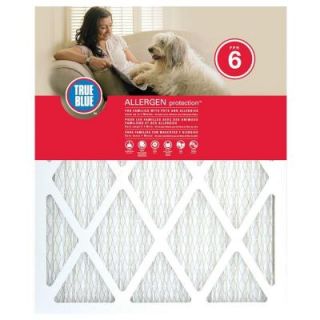 True Blue 10 in. x 20 in. x 1 in. Allergen & Pet Protection FPR 6 Air Filter (4 Pack) 310201.4