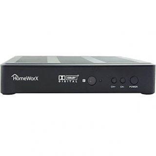 Homeworx HDTV Digital Converter Box with Media Player Function & Dolby
