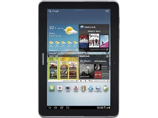 Open Box: Samsung Galaxy Tab 2 10.1" Android Tablet (Wi Fi) with Dual Core 1.0Ghz, 16GB Memory, MicroSD up to 32GB, WXGA 1280X800, TFT (PLS) Display, GPS, Bluetooth 3.0, Android 4.0 Ice Cream Sandwich