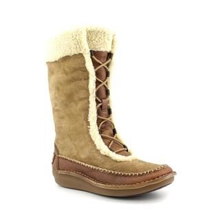 Hush Puppies Womens Hushed Regular Suede Boots (Size 5.5 )