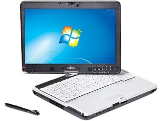 Refurbished: Fujitsu Lifebook T730 12.1" Notebook Tablet with Intel Core i7 620M 2.66Ghz (3.33Ghz Turbo), 4GB DDR3 RAM, 320GB HDD, Built In Webcam, Windows 7 Professional 32 Bit