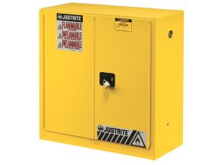 45 Gallon Cabinet Manualdoor Yellow