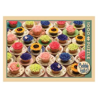 Cupcakes and Saucers Jigsaw Puzzle: 1000 Pcs   15885214  