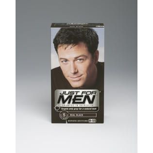 Just For Men Shampoo In Haircolor Real Black 2pk   Beauty   Hair Care