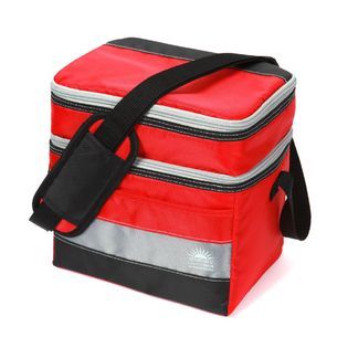 California Innovations  Dual Compartment HardBody® Lunch Pack   Red