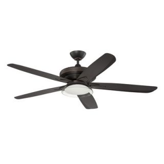 56 Saturn 5 Blade Ceiling Fan with Wall Remote by Kendal Lighting
