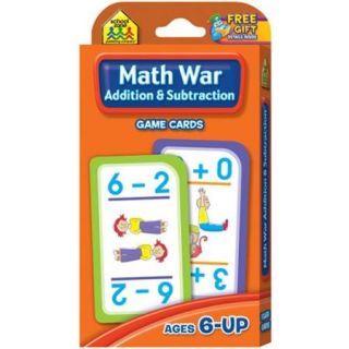Game Cards Math War: Addition & Subtraction