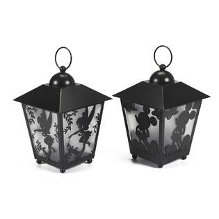 Disney  13in Mickey Silhouette LED Lantern with LED Timer