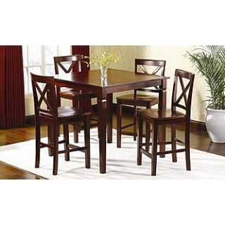 Enjoy the Everyday Elegance of this Jaclyn Smith 5 pc. Mahogany High