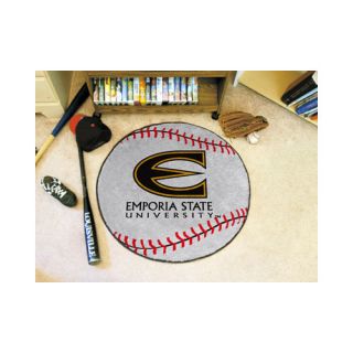 Collegiate Emporia State University Baseball Doormat by FANMATS