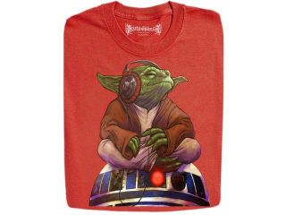 Stabilitees DJ Jedi Master Funny T Shirts