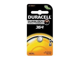 DURACELL D364BPK Button Cell Battery,364,Silver Oxide