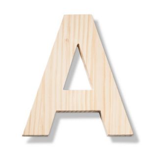 Hand Made Modern   Wooden Letters